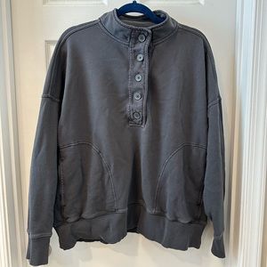 Aerie The Good Times Henley Sweatshirt